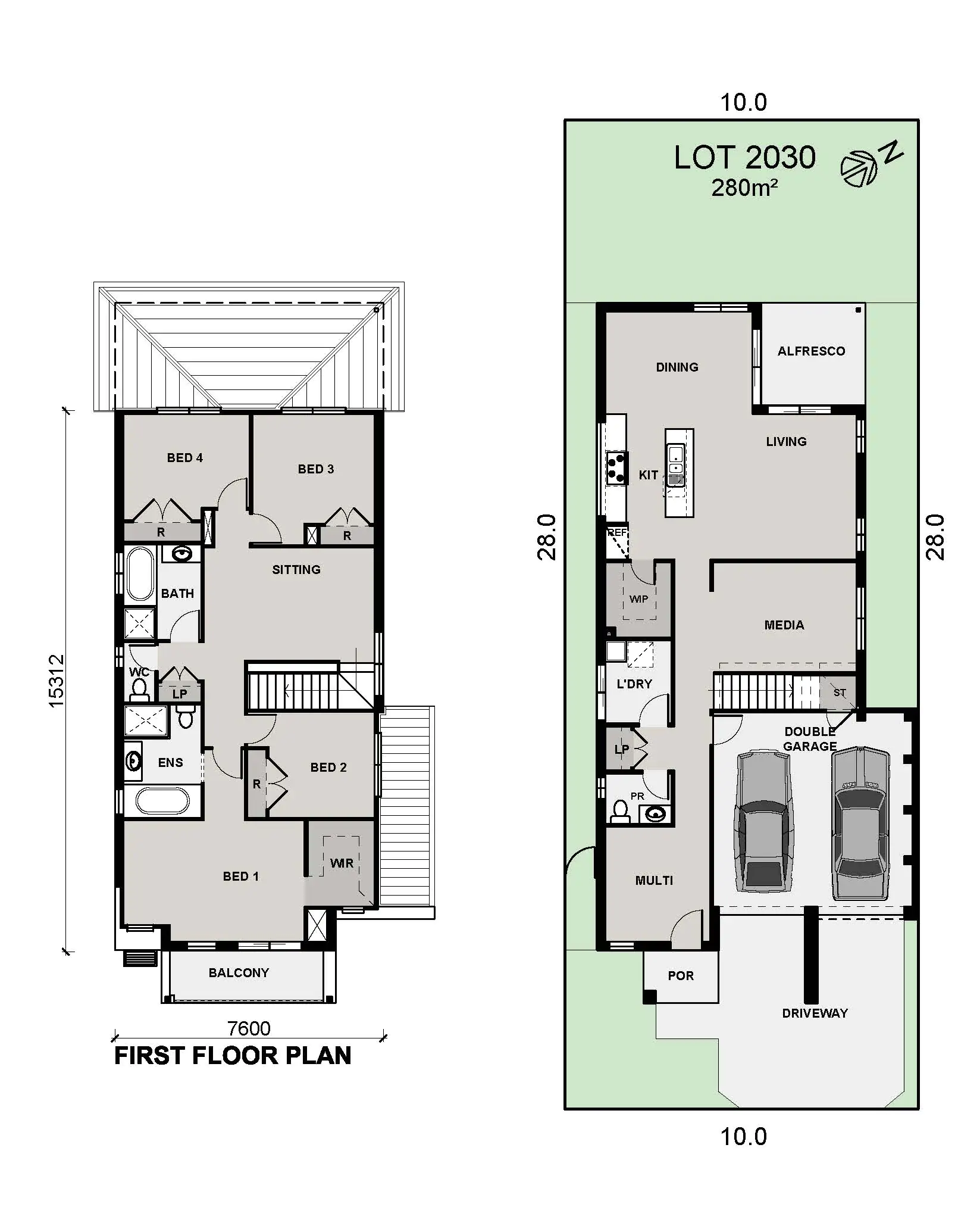 Lot 2030 Color Plan