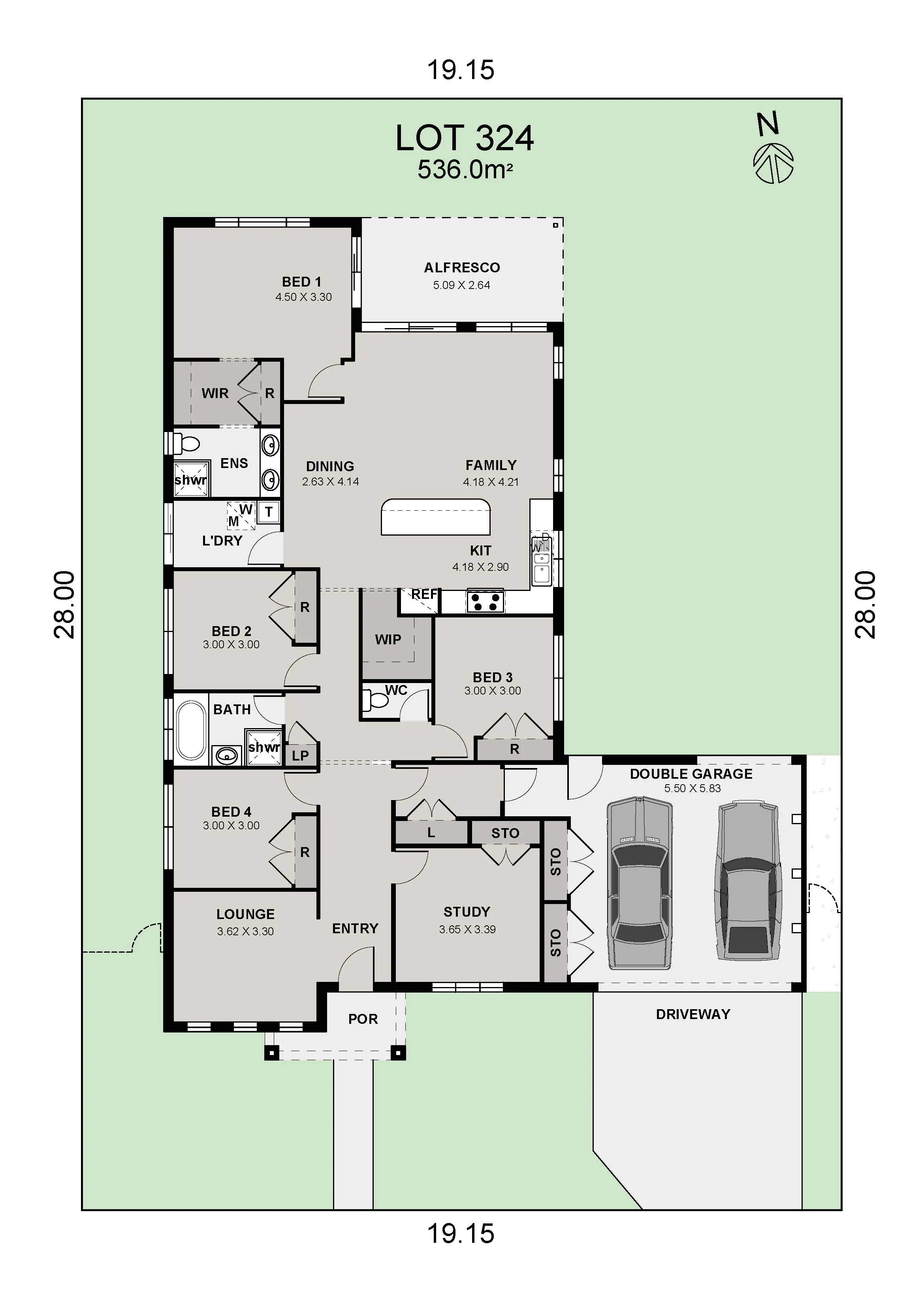 Lot 324 Paddington 21 AMENDED Resort Color Plan