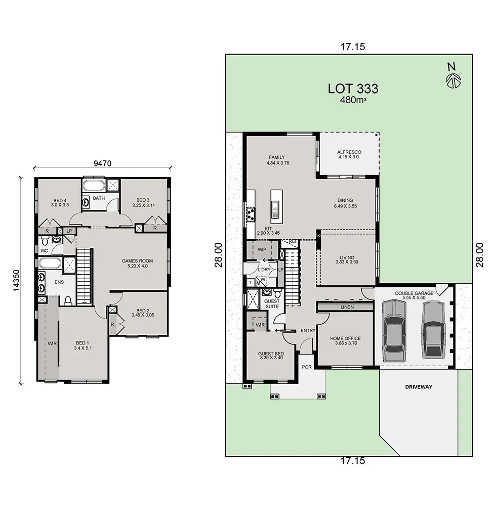Lot 333 Forsyth 30 GS Study Hampton Colour Brochure