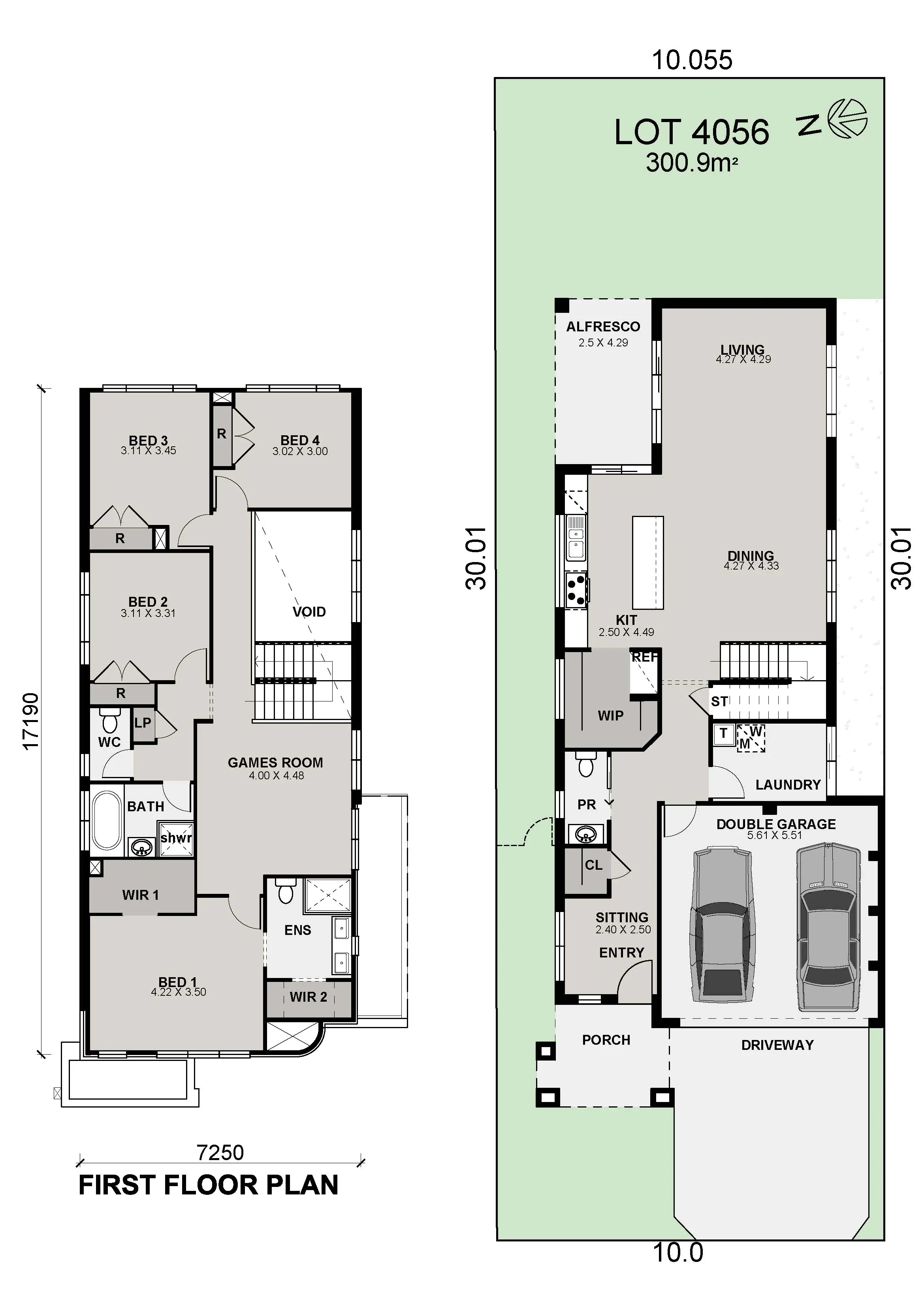 Lot 4056 Savoy 29 Amalfi Color Plan