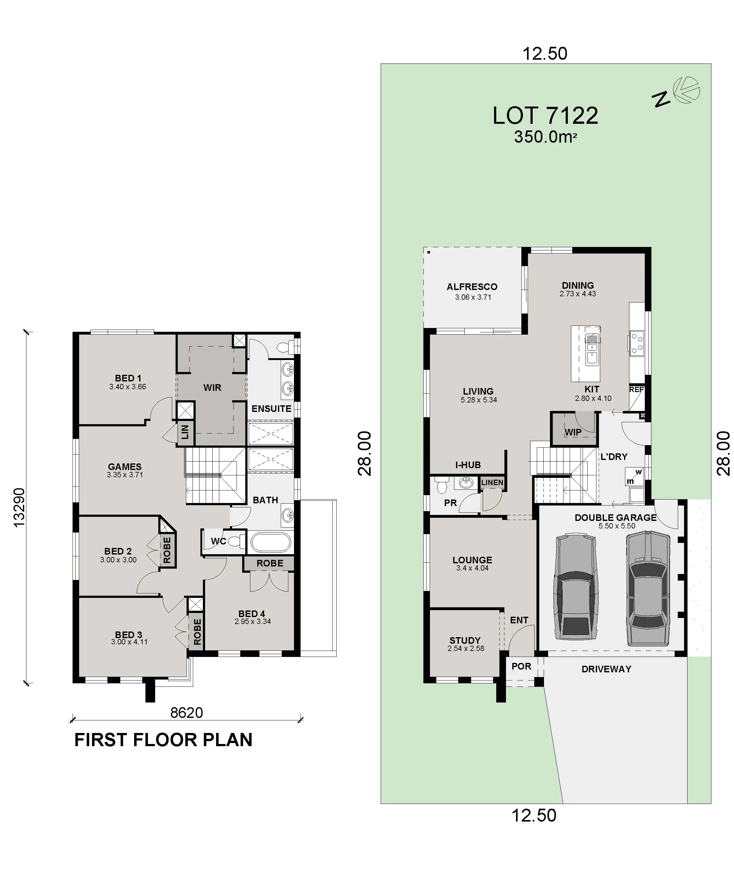 Lot 7122 Bristol 26 Denham Color Plan