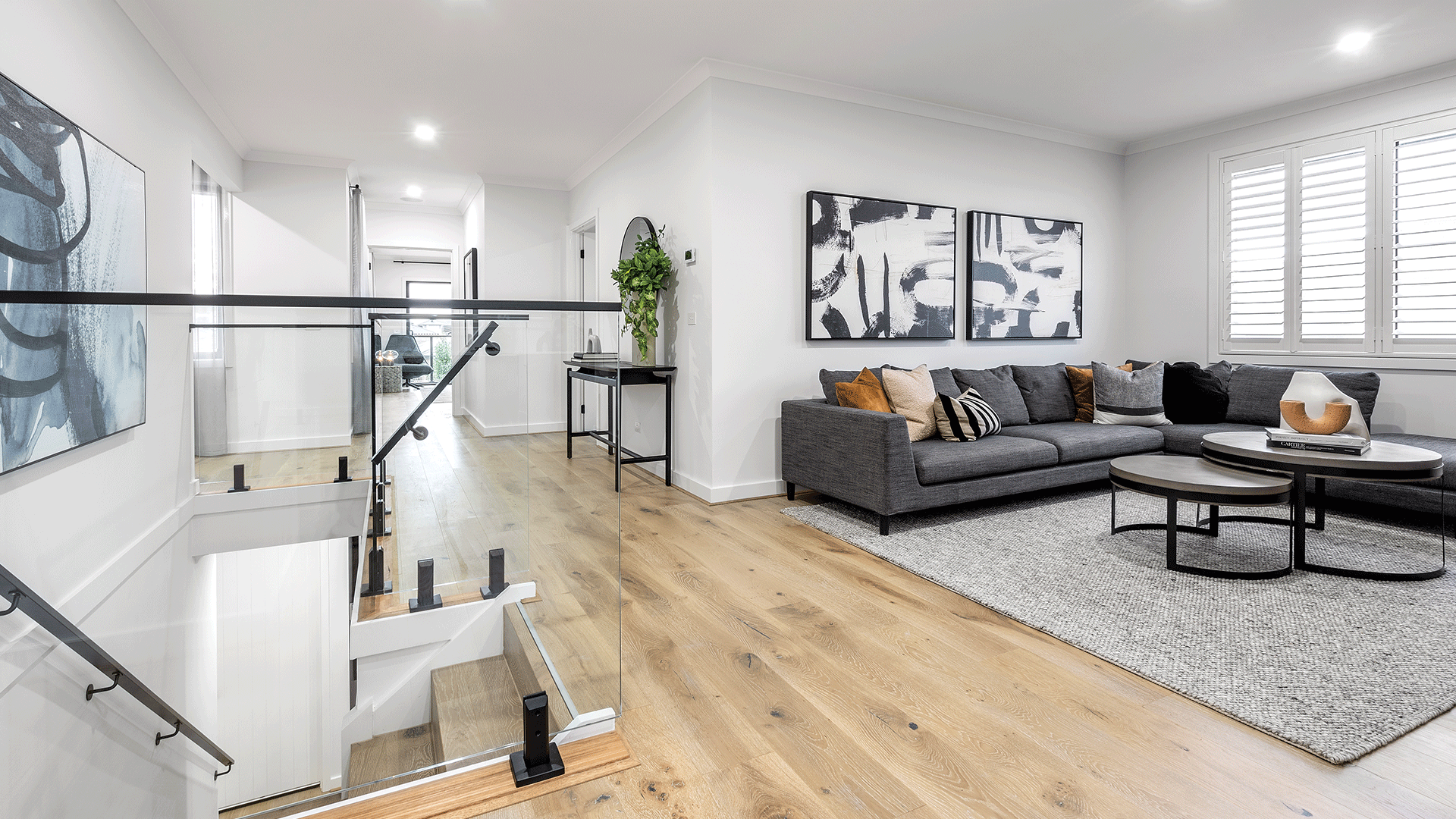 Blackwood 38 Living and Stairs