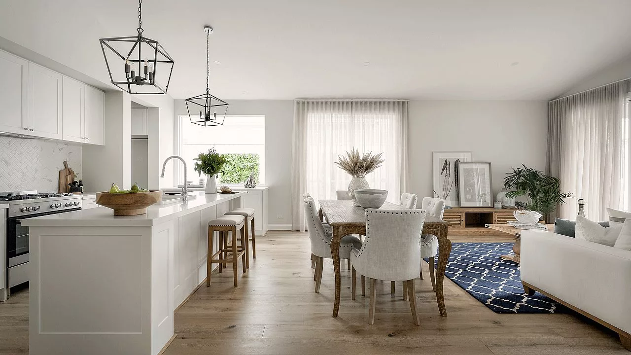 Harper 29 Kitchen and Living
