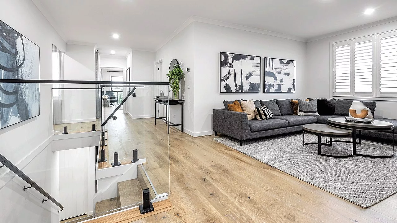Blackwood 38 Living and Stairs