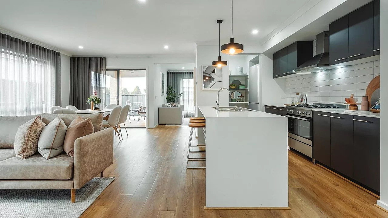 Eden 25 Kitchen, Living and Dining