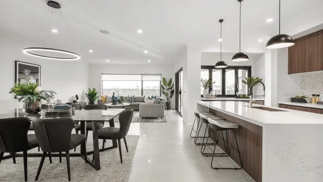 Brentwood 39 Kitchen, Dining and Living