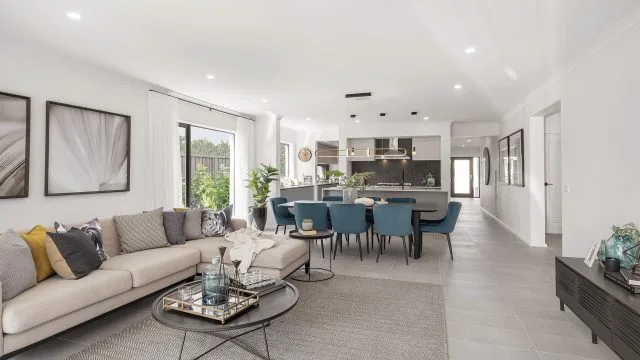 Bellevue 29 Living, Dining and Kitchen
