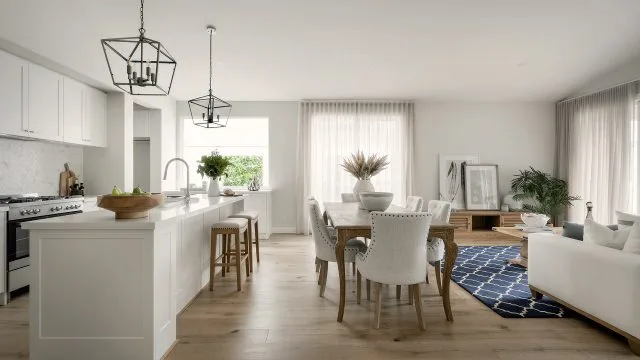 Harper 29 Kitchen and Living