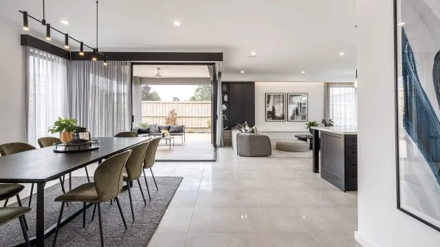 Huntington 45 Kitchen, Living and Dining