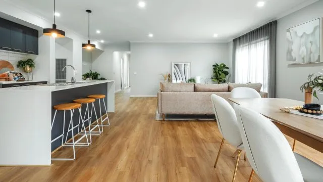 Eden 25 Kitchen, Dining and Living
