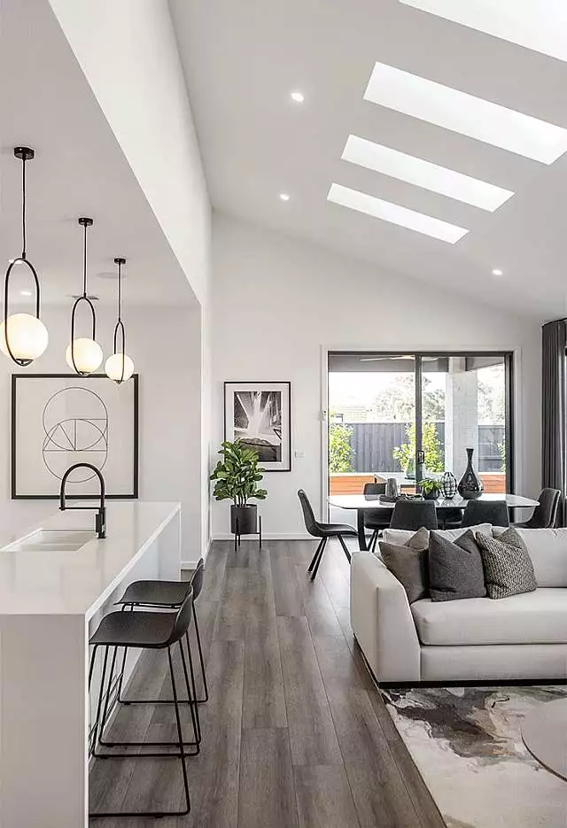 Newbury 28 Kitchen and Living