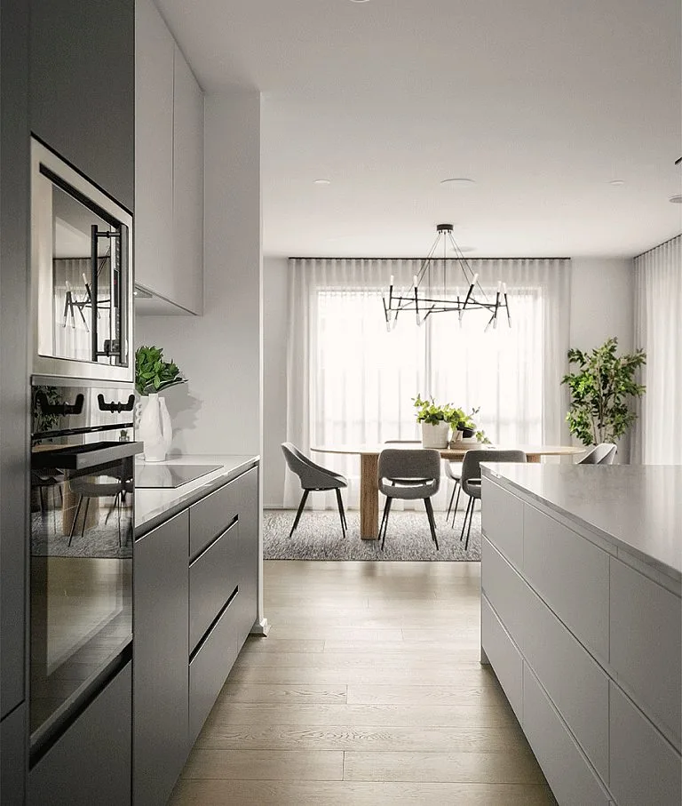 Montrose 43 Kitchen and Living
