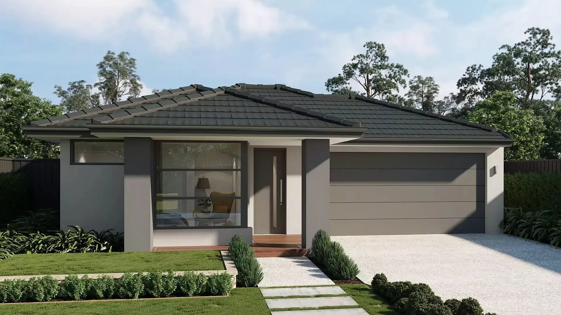 Modern Double Garage