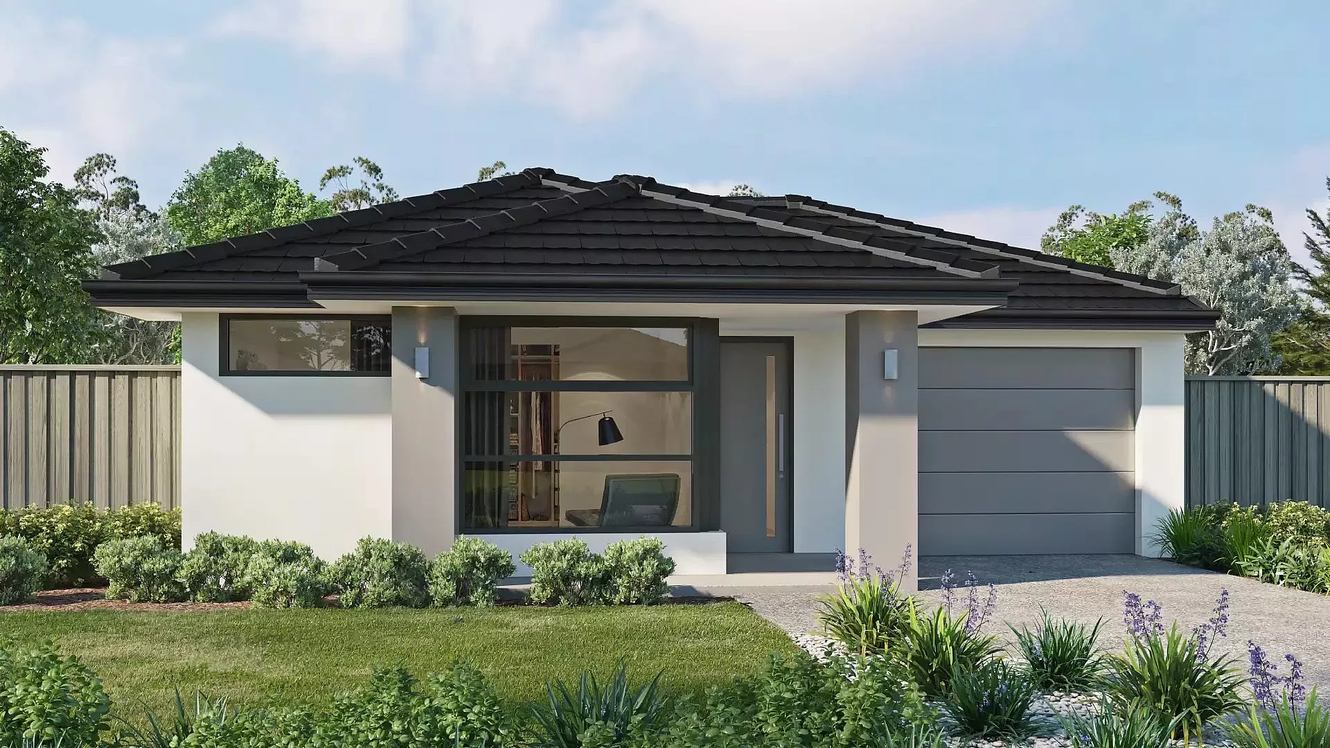 Modern Single Garage