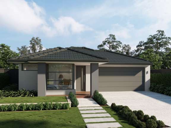 Modern Facade Double Garage